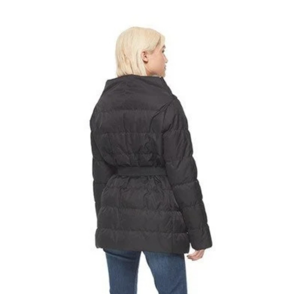 Kate Spade womens down filled black puffer coat size large - Picture 3 of 16
